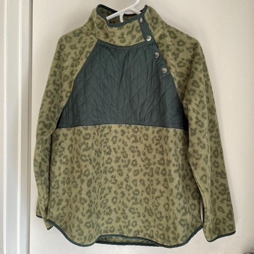 Jcrew Women's Green Sweatshirt
